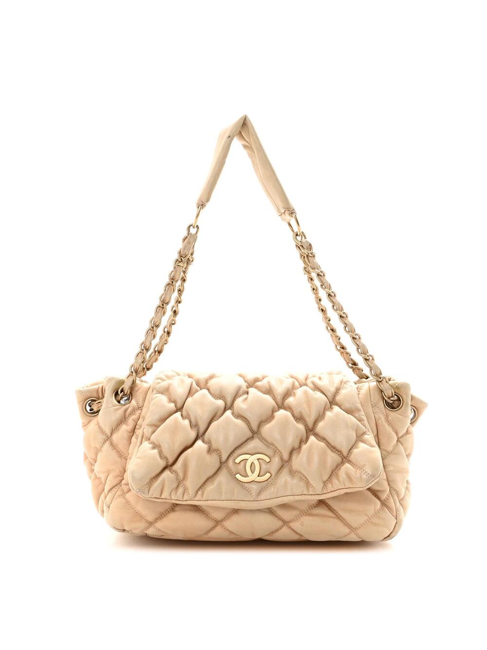 Chanel Lambskin Bubble Quilt Accordion #254540C19B